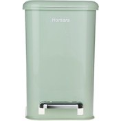 تصویر سطل زباله پدالی همارا کد 5900649 ظرفیت ۲۰ لیتر 