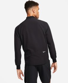 تصویر سویشرت تنیس مردانه نایک NikeCourt Advantage Dri-FIT- مشکی 