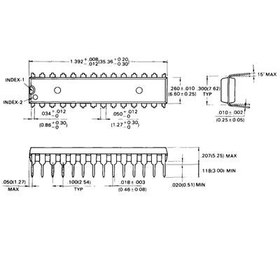 تصویر PIC16C57C 04/P PIC16C57C 04/P