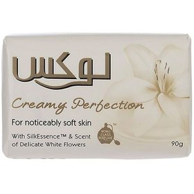 تصویر صابون لوکس (Lux) حاوی عصاره گل های سفید مدل Creamy Perfection صابون و پودر صابون