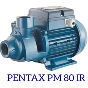 تصویر پمپ آب پنتاکس مدل PM80 ظرفیت ۱ اسب تک فاز حداکثر ارتفاع ۵۵ متر 
