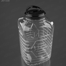 تصویر جار چهارگوش 10 لیتری J87 