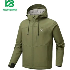 تصویر کاپشن ویندستاپر مردانه اسنوهاک مدل SN-C2173M با جنس پلی استر 