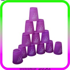 تصویر لیوان چینی (cupstacking) بسته 12 عددی بازی فکری 