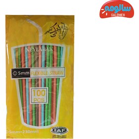 تصویر نی تاشو رنگی قطر 5 (100 عددی) 