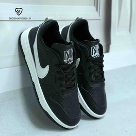 تصویر نایکی مردانه مشکی Men's sports shoes, Nike model, black