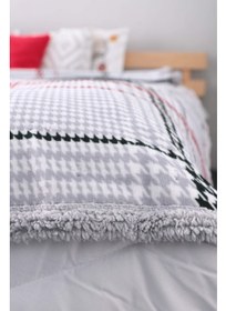 تصویر پتو دوطرفه دو نفره شرپا البا برند favora Sherpa Elba Double Sided Double Blanket