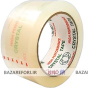 تصویر چسب شیشه ایی جانسون ۵ سانتی متری کریستال ۹۰ یاردی 