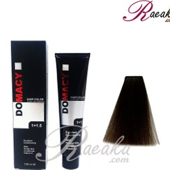 تصویر رنگ موی دوماسی شماره 4.00 رنگ قهوه ایی متوسط اکسترا حجم 120 میلی لیتر ا Domacy hair color No. 4.00 Extra medium brown color Volume 120 ml Domacy hair color No. 4.00 Extra medium brown color Volume 120 ml