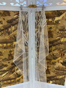 تصویر تور سر عروس کد ۱۰۱۸ 