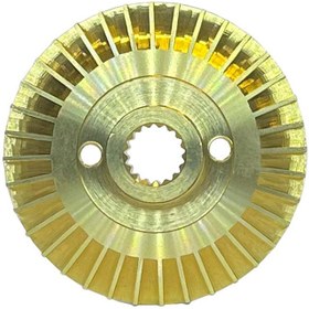تصویر پروانه برنجی102 گرم هزار خار ا brass impeller brass impeller