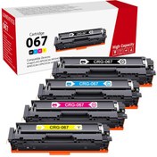 تصویر کارتریج لیزری رنگی کانن مدل 067 ست چهار رنگ 
