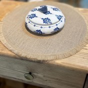 تصویر ست پذیرایی قلم آبی - شکلات خوری 