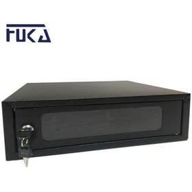 تصویر رک دیواری 2 یونیت فوکا FUKA F02U36DVR Rack 2 Unit 36 Depth 