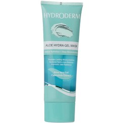 تصویر ماسک ژلی هیدرودرم آبرسان و التیام بخش پوست حساس آلوئه ورا و كالاندولا 100 گرم HydroDerm Aloe Vera Hydra Gel Mask