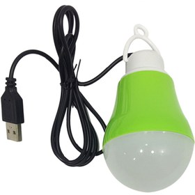 تصویر چراغ قوه اویز USB مدل USB light 