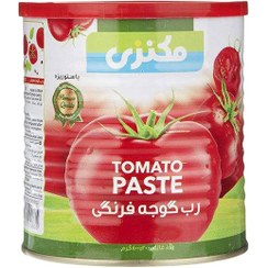 تصویر رب گوجه فرنگی آسان بازشو قوطی 800 گرمی مکنزی 