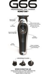 تصویر ماشین اصلاح خط زن کنگ تک مدل G66 