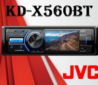 تصویر پخش دکلس JVC جی وی سی مدل KD-X560BT 