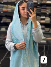 تصویر شال طرحدار نخی - 6 Shal tarh dar nakhi