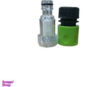 تصویر فیلتر کارواش شیشه ای کد ۲/۵ به همراه کوپلینگ 