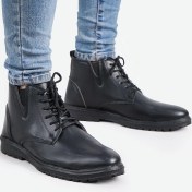 تصویر نیم بوت مردانه Rodak عسلی با چرم مصنوعی 