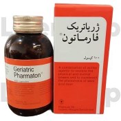 تصویر فارماتون ژریاتریک حک شده بر روی قرص اورجینال 100 عددی 