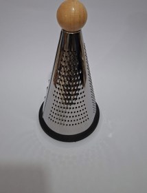 تصویر رنده مخروطی دسته چوبی بزرگ 