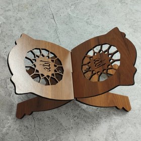 تصویر رحل قرآن چوبی کد2 (پس کرایه) 