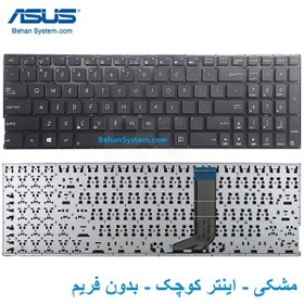 تصویر کیبورد لپ تاپ ASUS X556 / X556U ا به همراه لیبل کیبورد فارسی جدا گانه به همراه لیبل کیبورد فارسی جدا گانه
