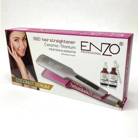 تصویر اتو مو انزو مدل EN-3857 ا Enzo hair straightener model EN-3857 Enzo hair straightener model EN-3857