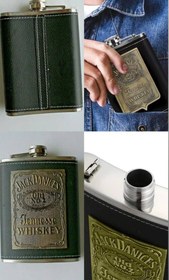 تصویر قمقمه ای جیبی jackdaniels قمقمه ای jackdaniels وارداتی