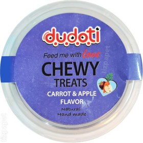 تصویر تشویقی جونده دودوتی با طعم سیب و هویج Dudoti Rodent Treat