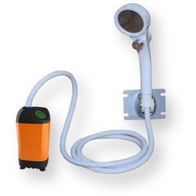 تصویر دوش مسافرتی و کمپینگ شارژی 