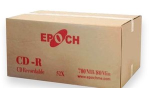 تصویر سی دی خام ایپاک باکس دار کارتن 600 عددی 