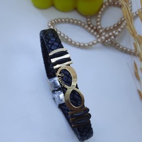 تصویر دستبند بند چرمی 