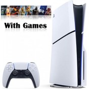 تصویر پلی استیشن 5 اسلیم با درایو به همراه بازی - Playstation 5 Slim With Drive With Games 