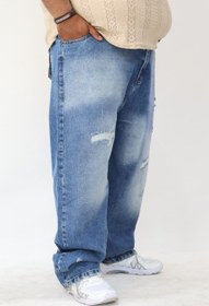 تصویر شلوار جین بگ استایل 