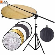 تصویر رفلکتور پنج کاره Ovoo سایز ۱۱۰ سانتیمتر 