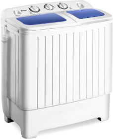 garatic portable compact mini twin tub washing machine