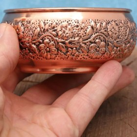 تصویر پیاله مسی اطلسی 