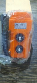 تصویر کلید جویستیک یا شستی فرمان جرثقیل دو جهت FTC مدل COB61 Joystick or thumb switch for two-way crane FTC COB61 model