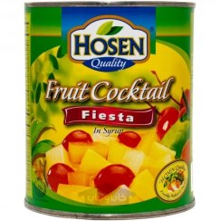 تصویر کمپوت مخلوط میوه حسین وزن ۸۳۶ گرم 