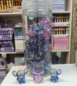 تصویر سرمدادی کریستالی - بنفش 