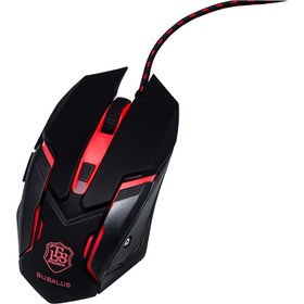 تصویر ماوس سیمی گیمینگ BUBALUS مدل MG303-V2 