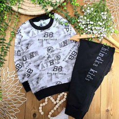 تصویر ست بلوز شلوار بچگانه طرح بارسلونا 