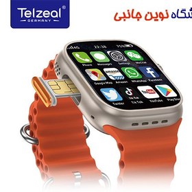 تصویر ساعت هوشمند سیم کارت خور Telzeal مدل TC5G ا Telzeal TC5G sim card smart watch Telzeal TC5G sim card smart watch