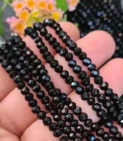 تصویر کریستال مشکی کریستال سایز4