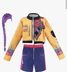 تصویر کاستوم بچگانه شخصیت رومی RUMI همراه کلاه گیس 