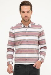 تصویر پیراهن مردانه آستین بلند راه راه | پیر کاردین Pierre Cardin G021GL004.000.989182 